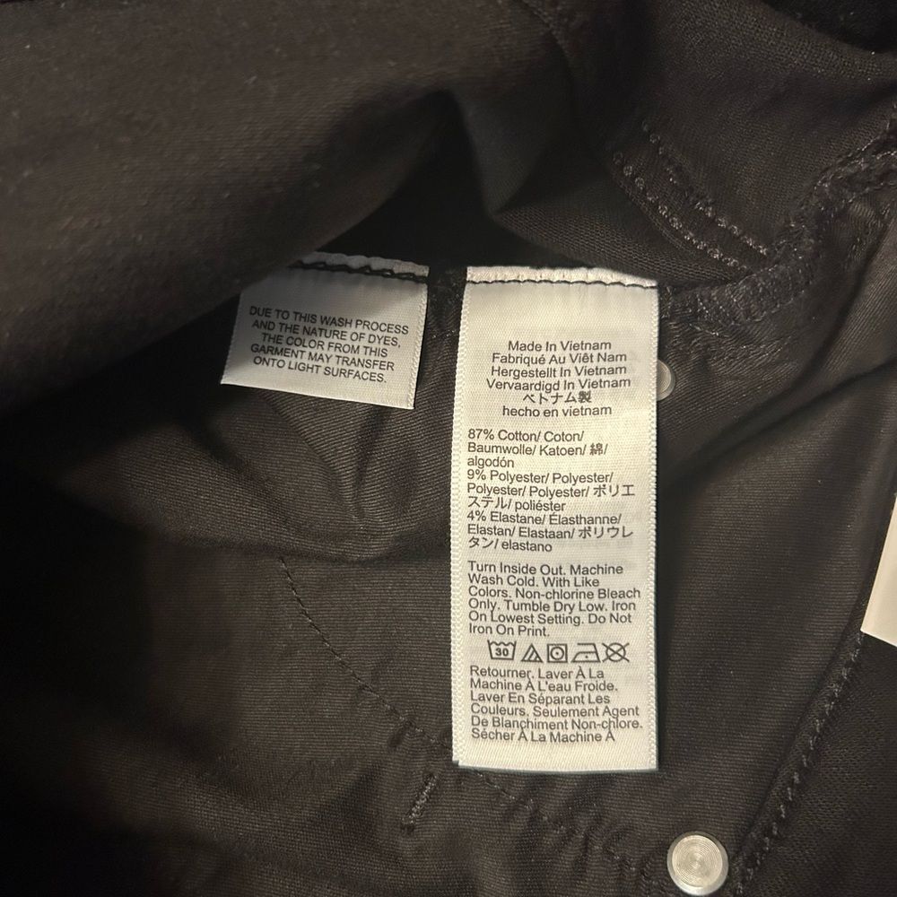 J. Crew Women’s 03’ Slim Jean in Black Size 33 NWT #CC545 - Picture 9 of 9